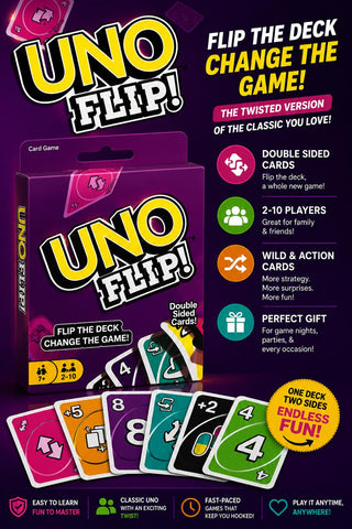 UNO Flip! Double-Sided Card Game
