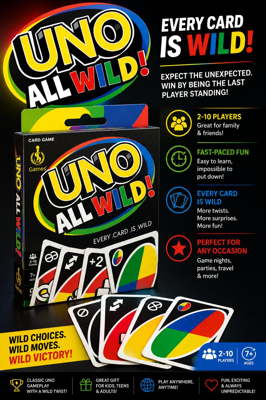 UNO All Wild Card Game