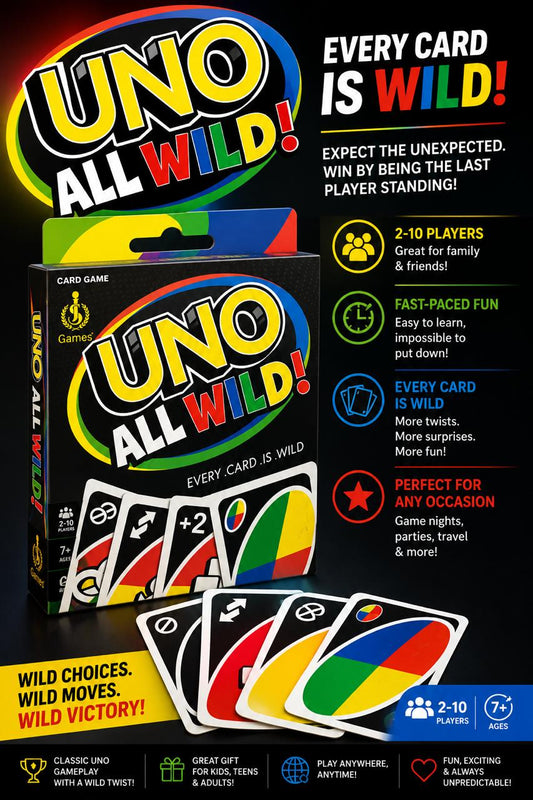 UNO All Wild Card Game