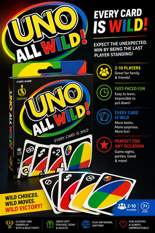 UNO All Wild Card Game