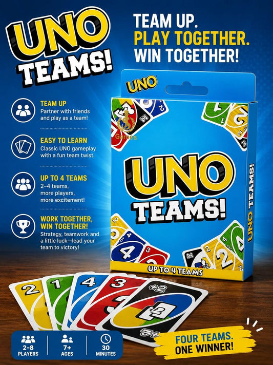 UNO Teams Card Game