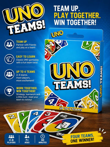 UNO Teams Card Game