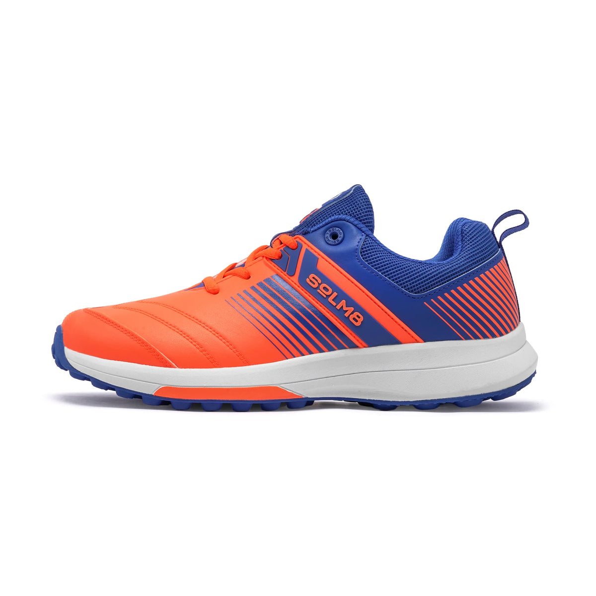 SOLM8 S2 Cricket Shoes - Orange Blue