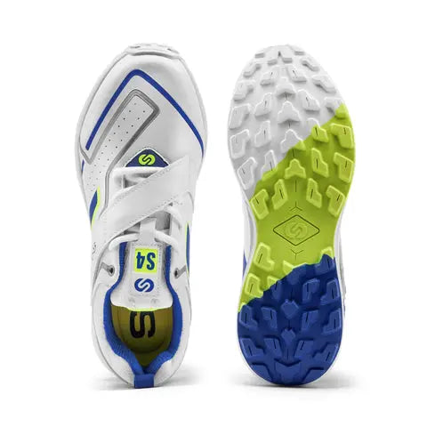 SOLM8 S4 Cricket Shoes - Lime Blue