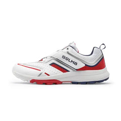 SOLM8 S4 Cricket Shoes - Red Navy