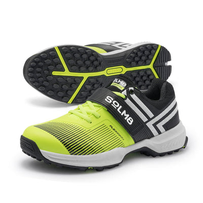 Solm8 S8 Cricket Shoes - Fluo Lime