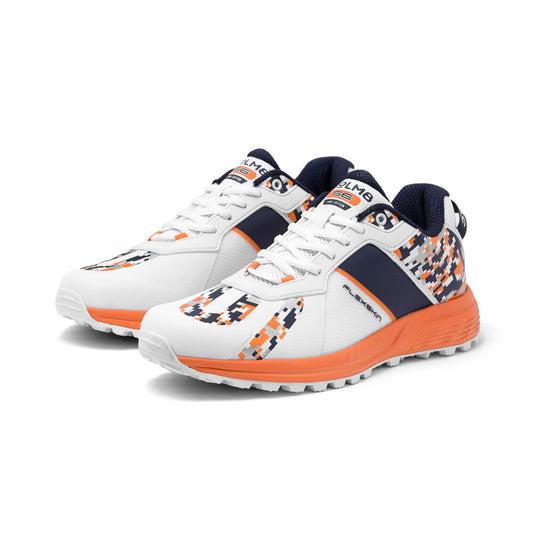 SOLM8 S6 Cricket Shoes - Orange Navy