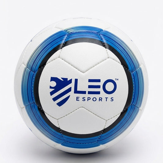 Leo Esports Foot Ball Blue Circle