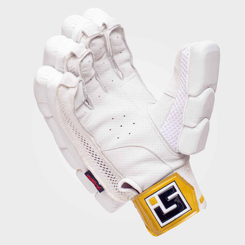 Cricket Batting Gloves Black gold