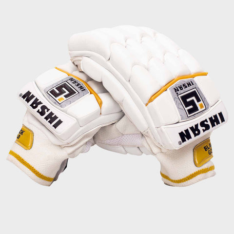 Cricket Batting Gloves Black gold