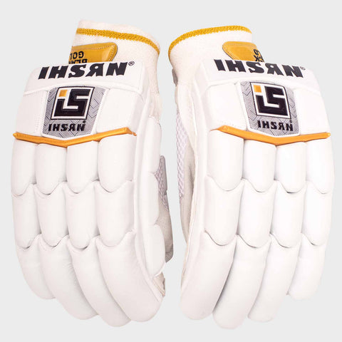 Cricket Batting Gloves Black gold